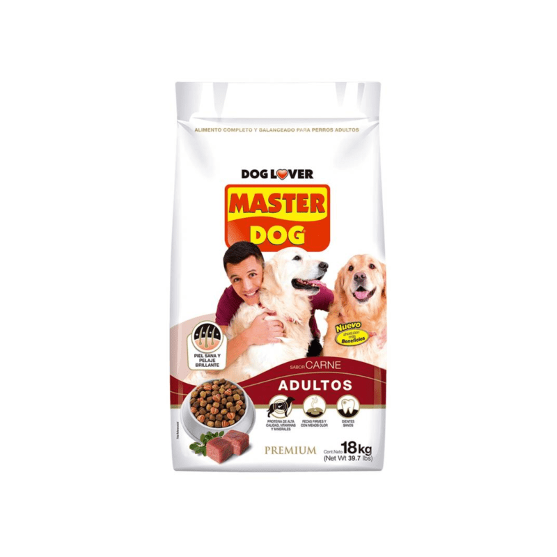 MASTER DOG ADULTO CARNE 18 KG