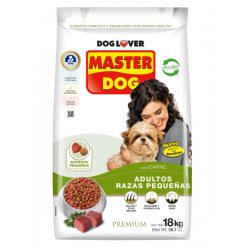 MASTER DOG RAZAS PEQUEÑAS ADULTO 18 KG