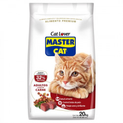 MASTER CAT ADULTO CARNE 20 KG