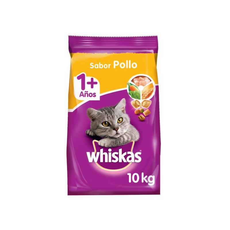 WHISKAS ADULTO POLLO 10 KG