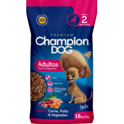 CHAMPION DOG RAZAS PEQUEÑAS ADULTO CARNE POLLO Y CEREALES 18 KG