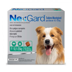 ANTIPARASITARIO NEXGARD 10 KG - 25 KG 68 mg - 1 COMPRIMIDO